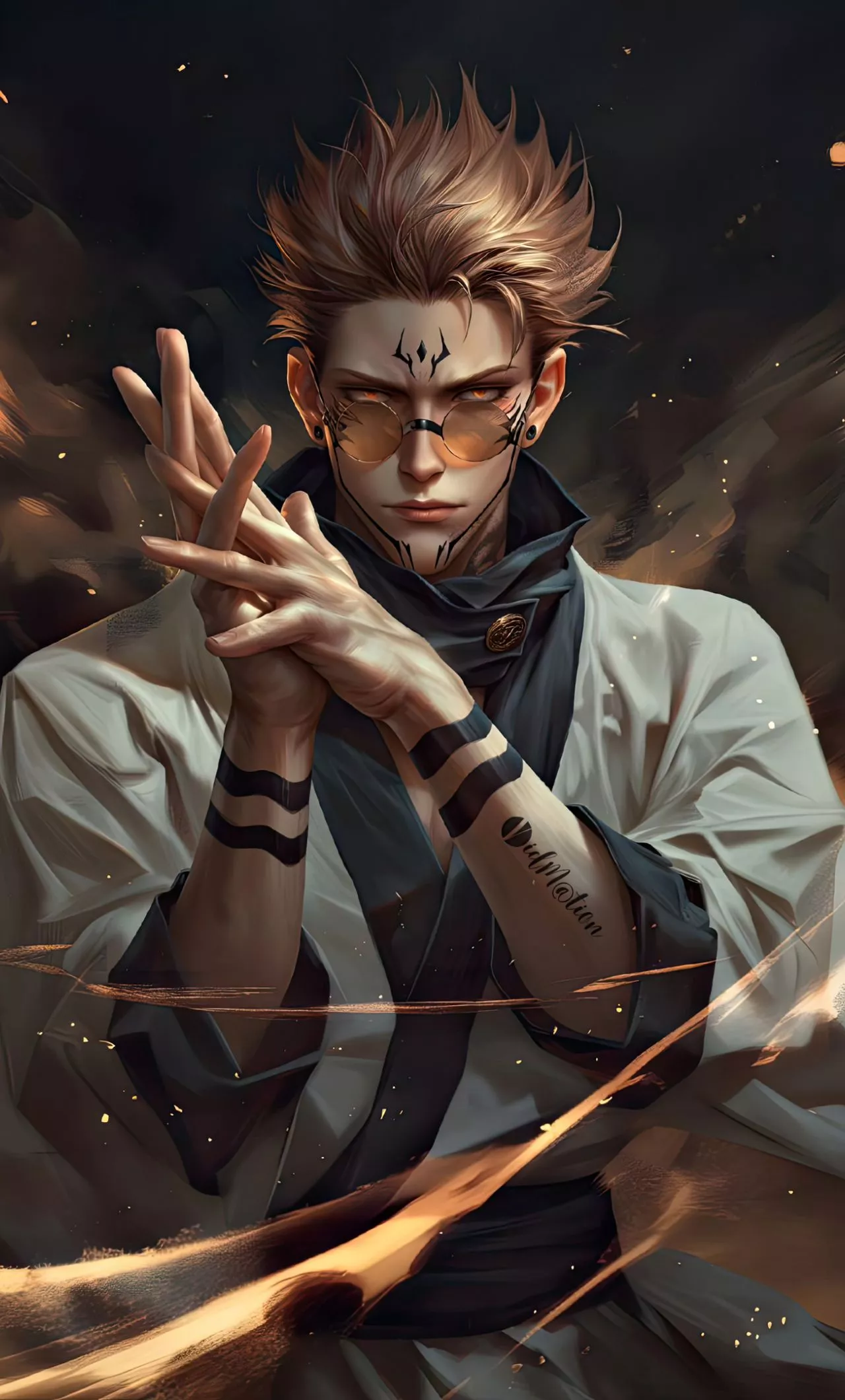 wallpaper 1280x2120 ryomen sukuna