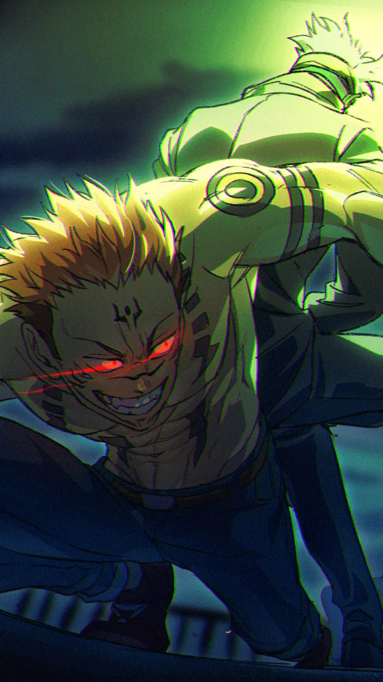 Sukuna (Jujutsu Kaisen) iPhone Wallpaper