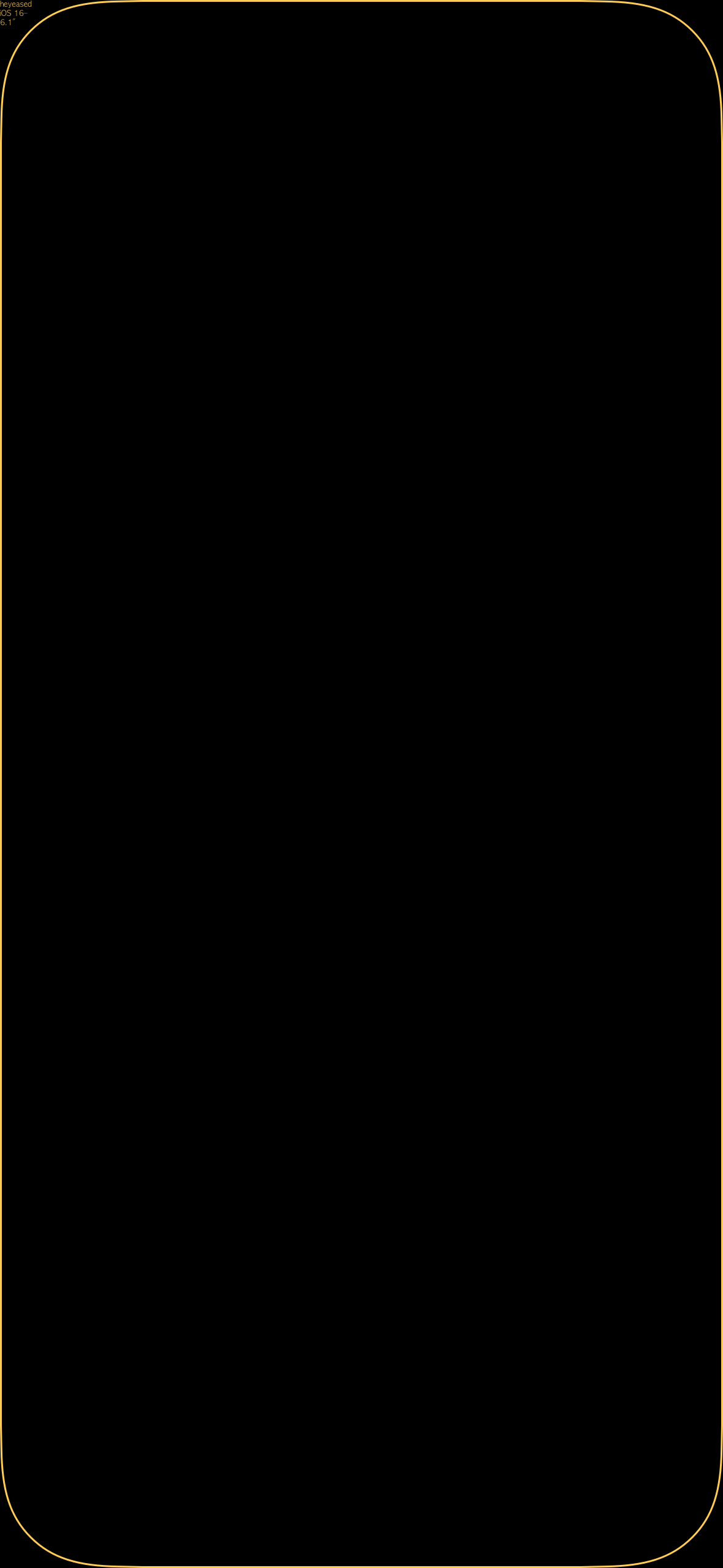 Screen Border iPhone Wallpaper