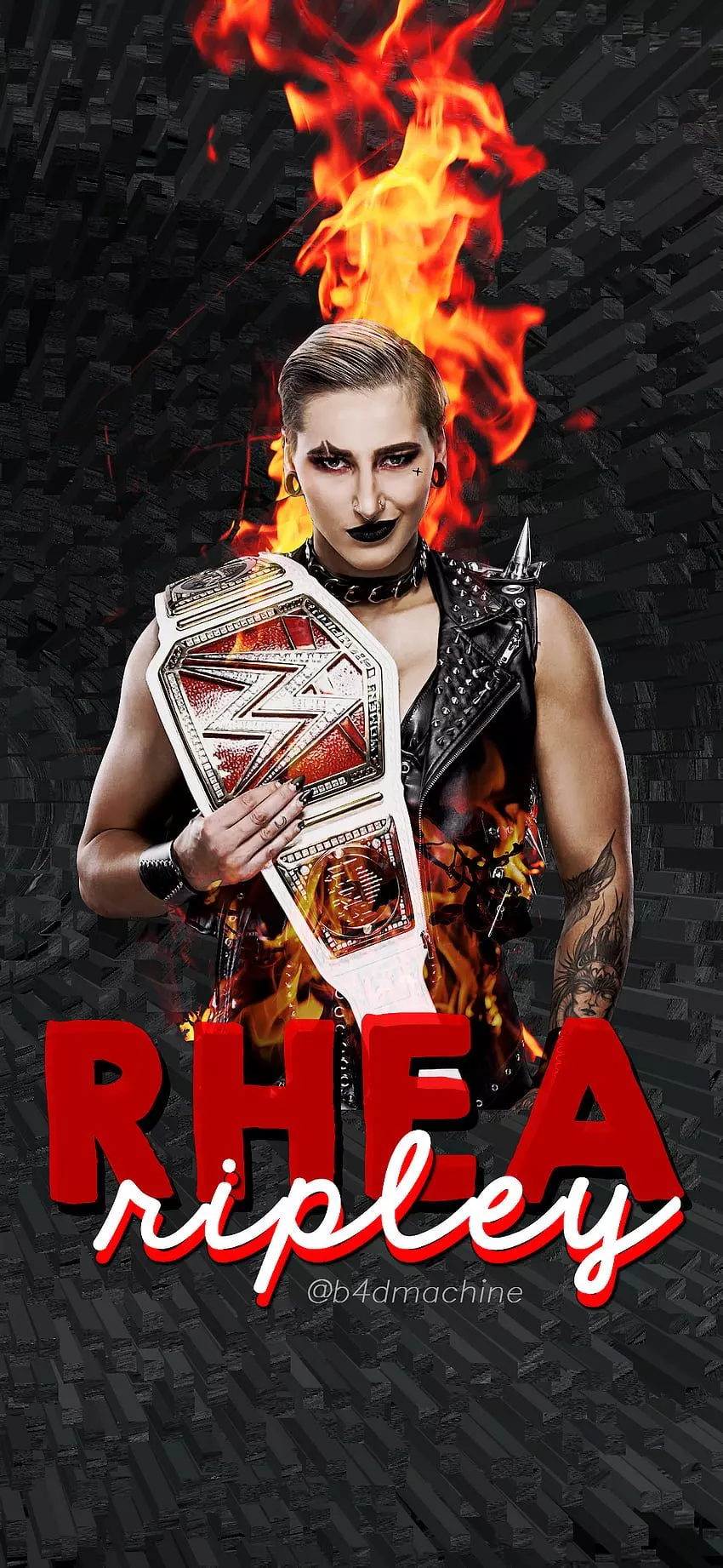Rhea Ripley iPhone Wallpapers Wallpaper Cave