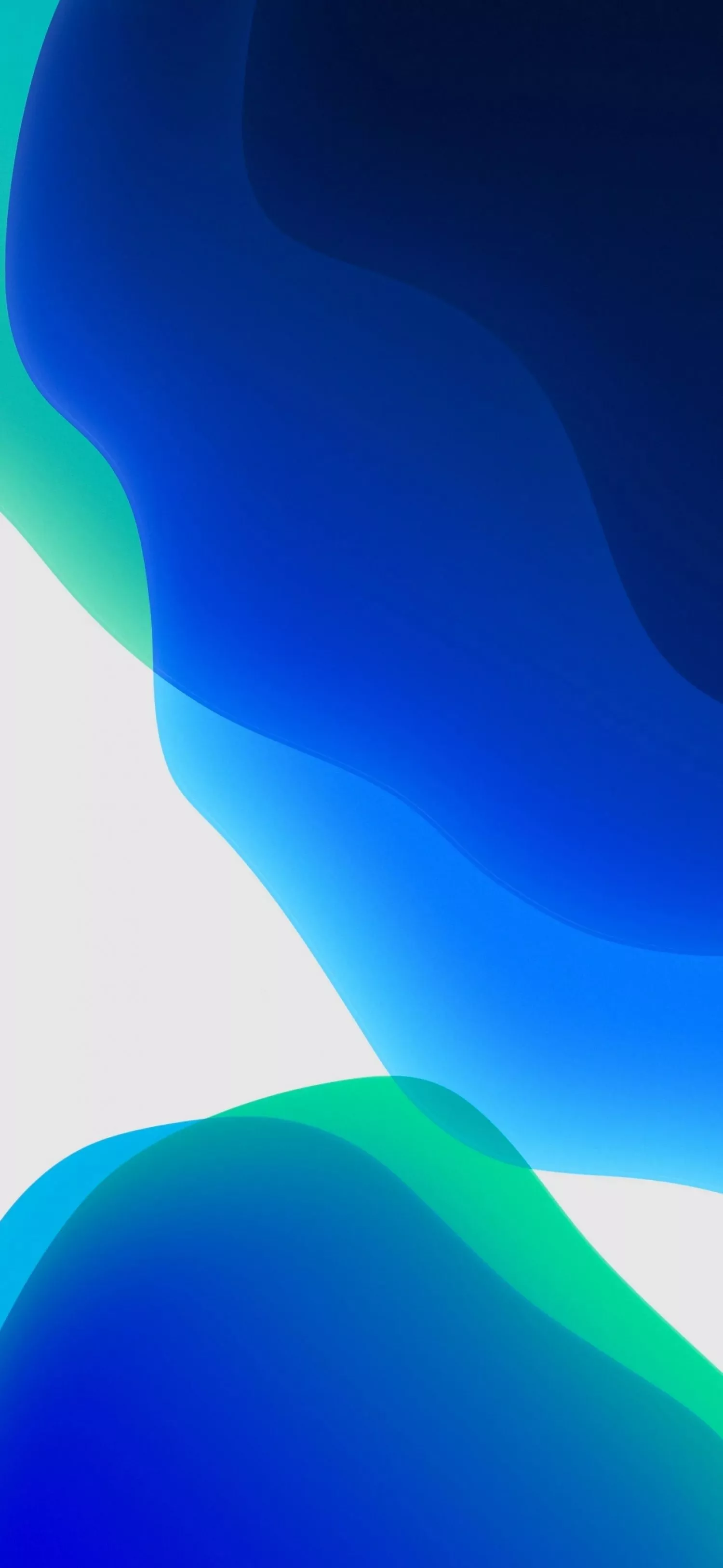 iPhone 14 Blue Official Wallpaper Pro