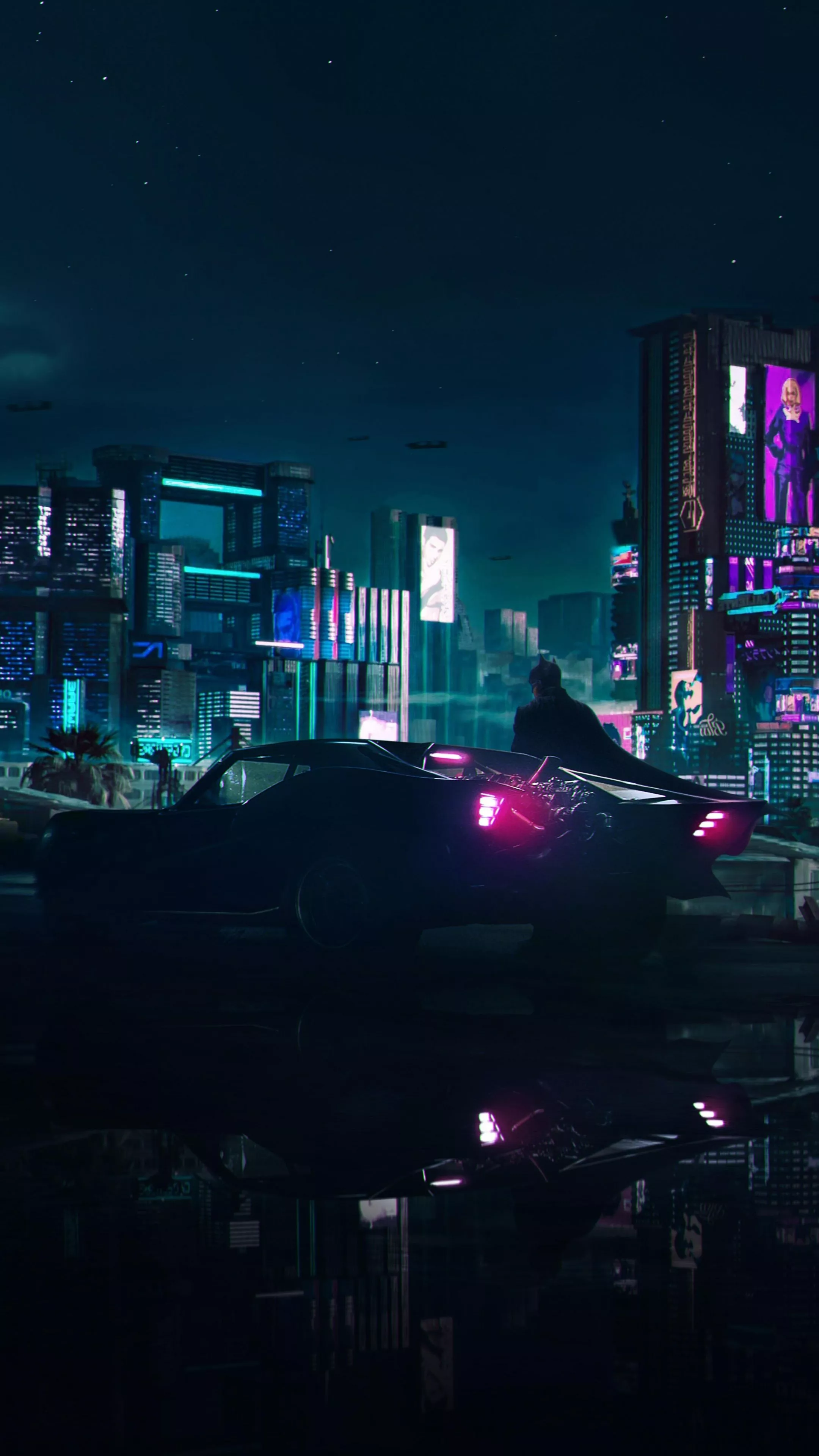 Batman Wallpaper 4K, Cyberpunk