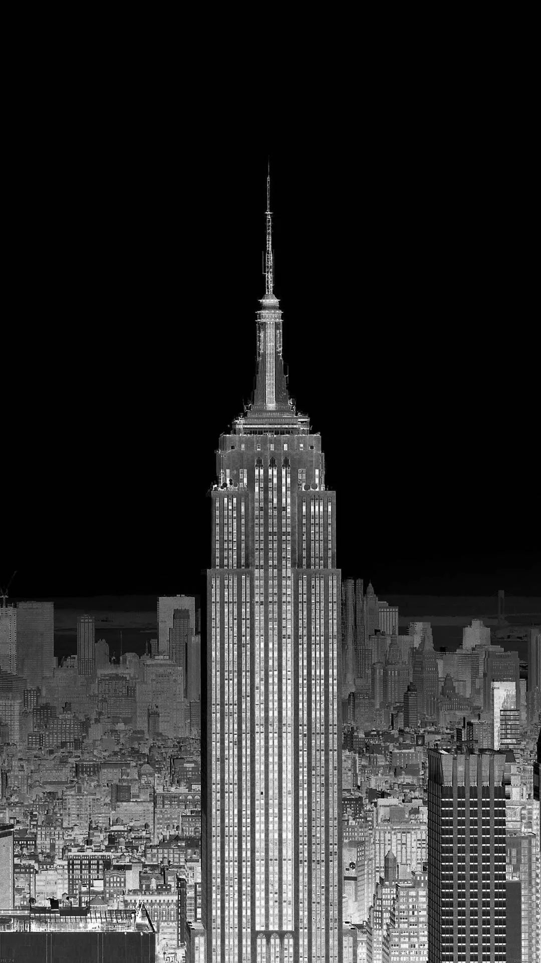 Download New York Skyline iPhone Empire