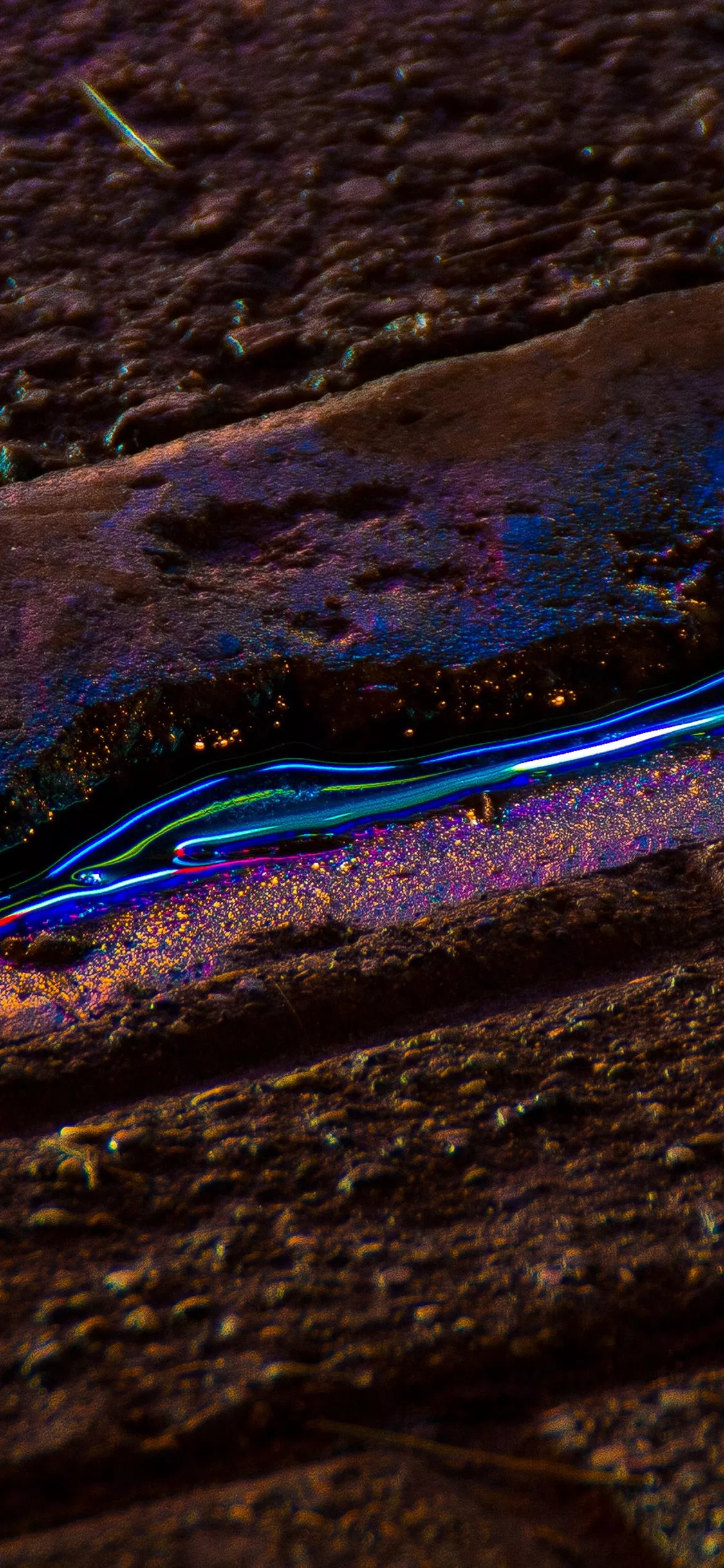 Art Oil Street Wallpaper