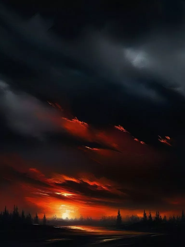 Dark Oil Painting Background HD , Mobile