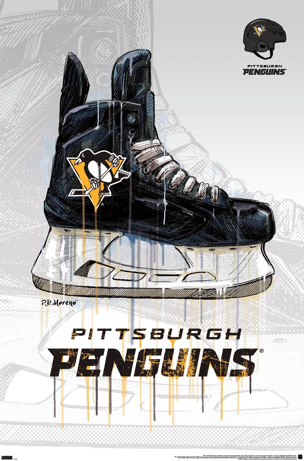 NHL Pittsburgh Penguins Skate 21