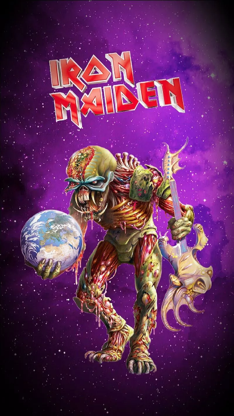 Iron Maiden, alien, band, british
