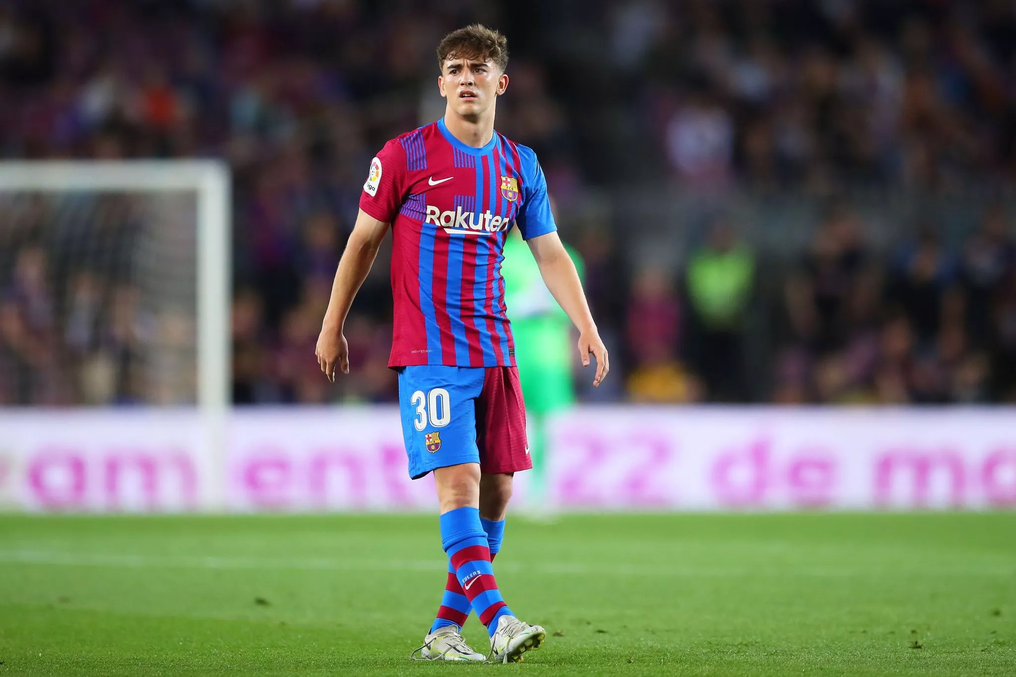 FC Barcelona Gavi Soccer Player