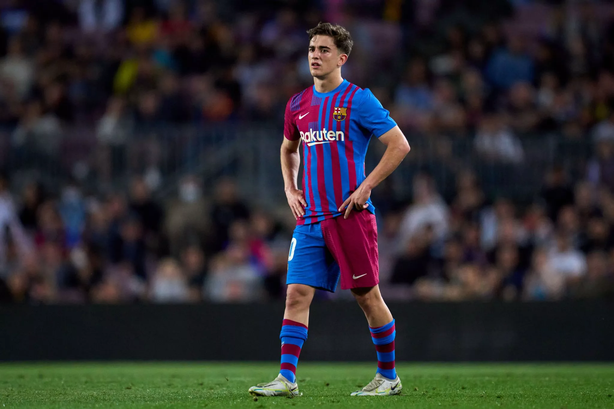 FC Barcelona Gavi Soccer Player