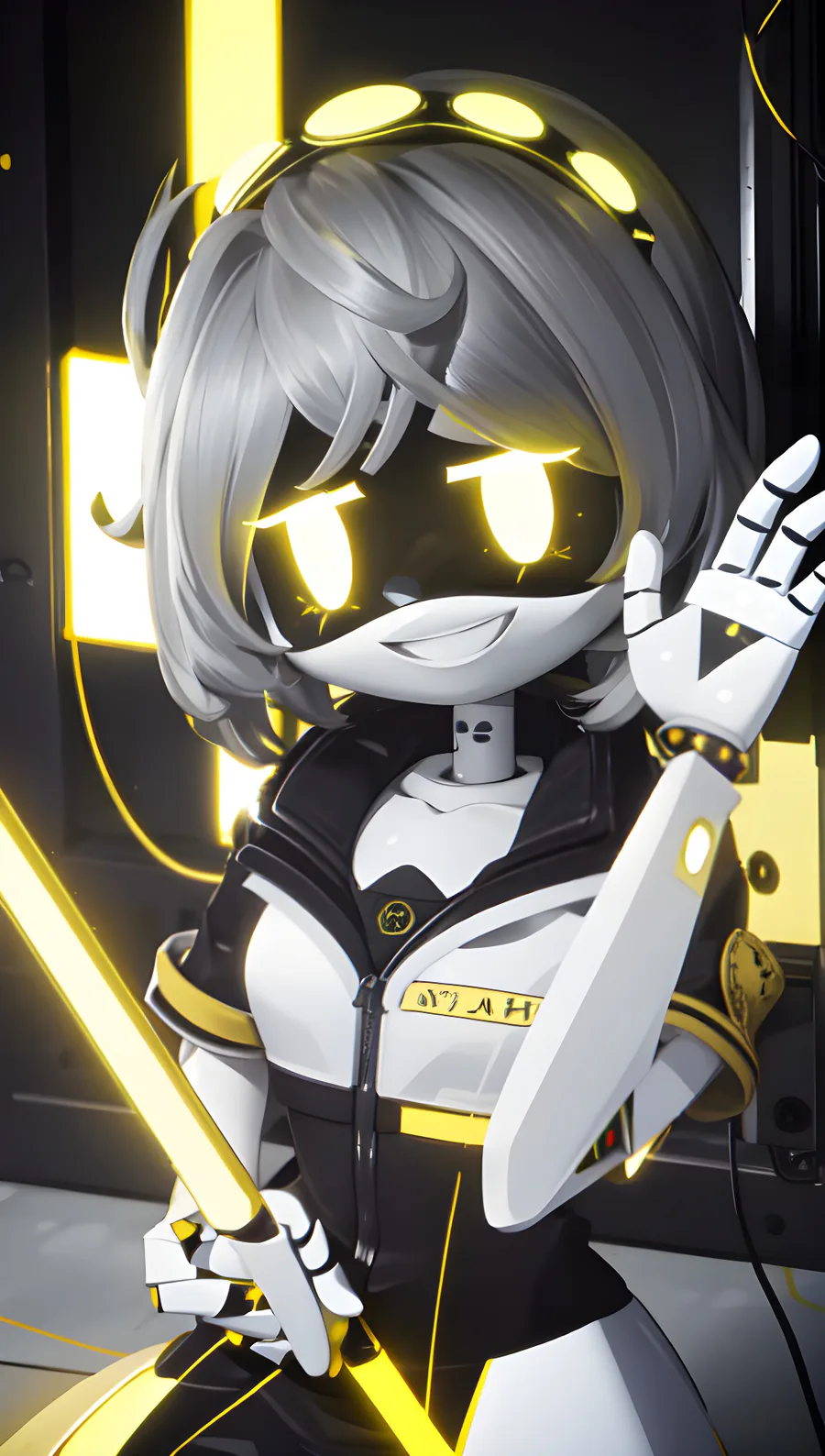 V Murder drones Wallpaper #v