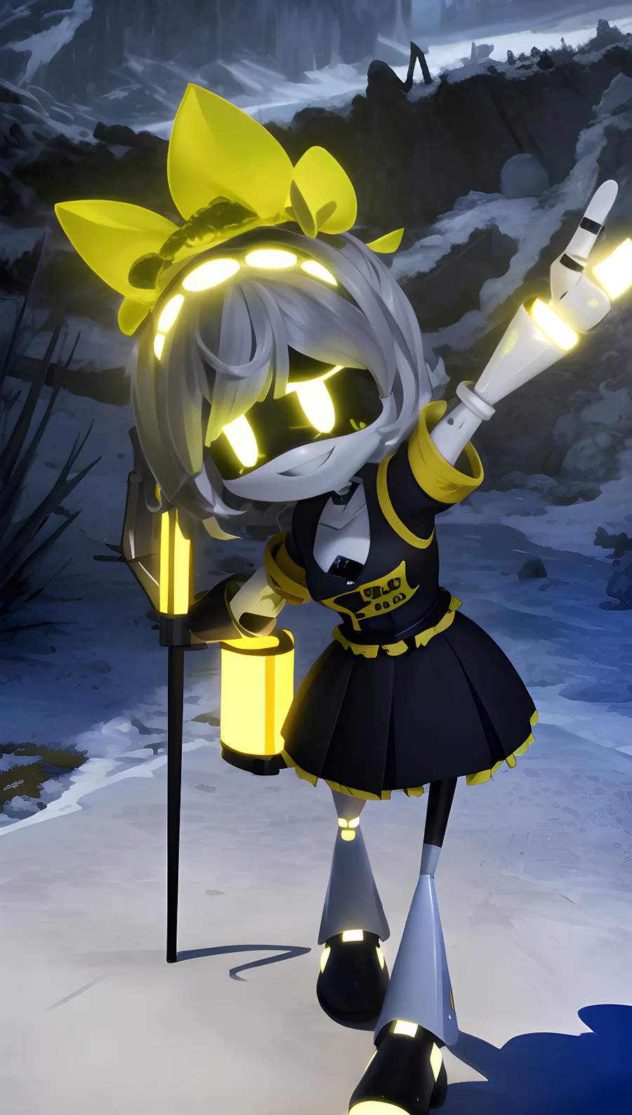 V Murder drones Wallpaper #v