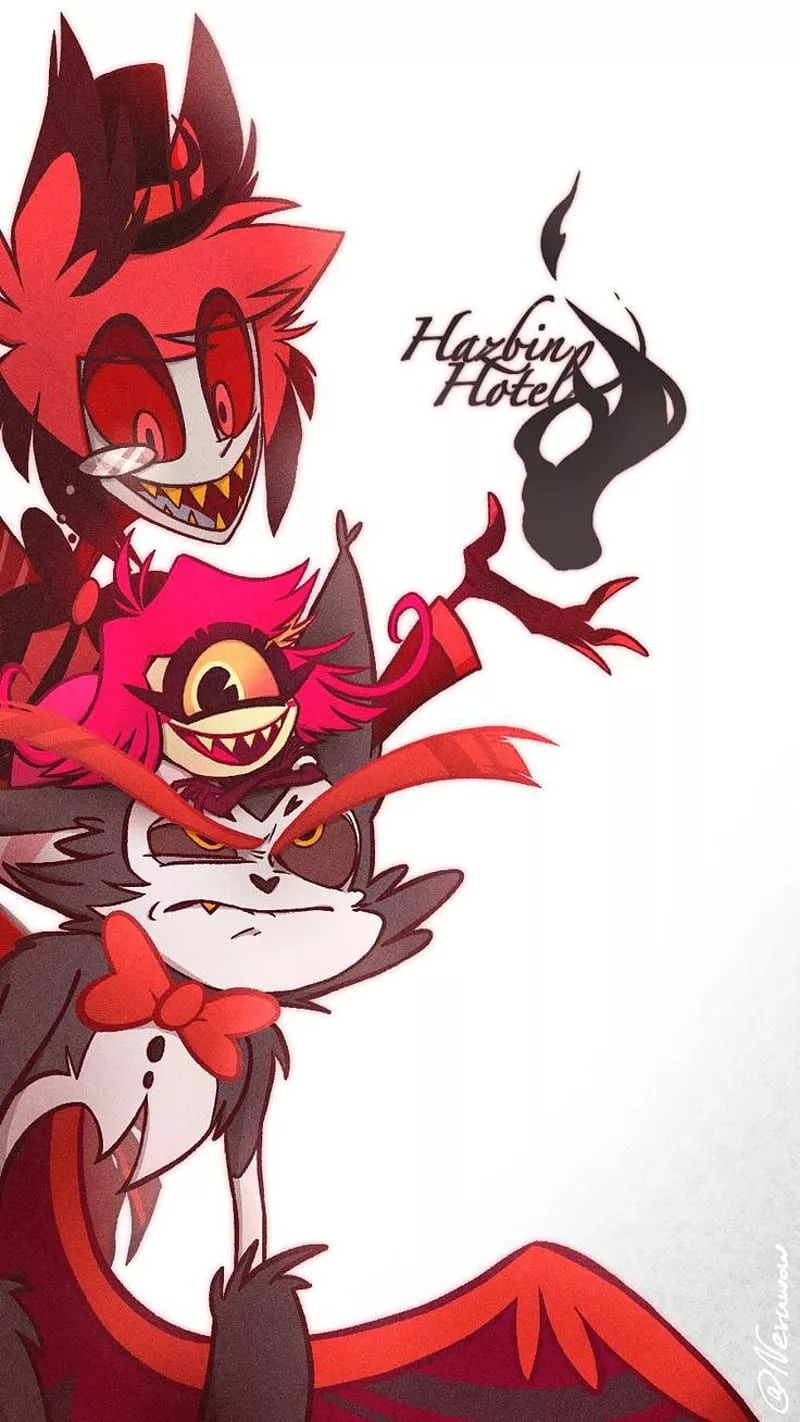 Hazbin Hotel, art, HD phone wallpaper