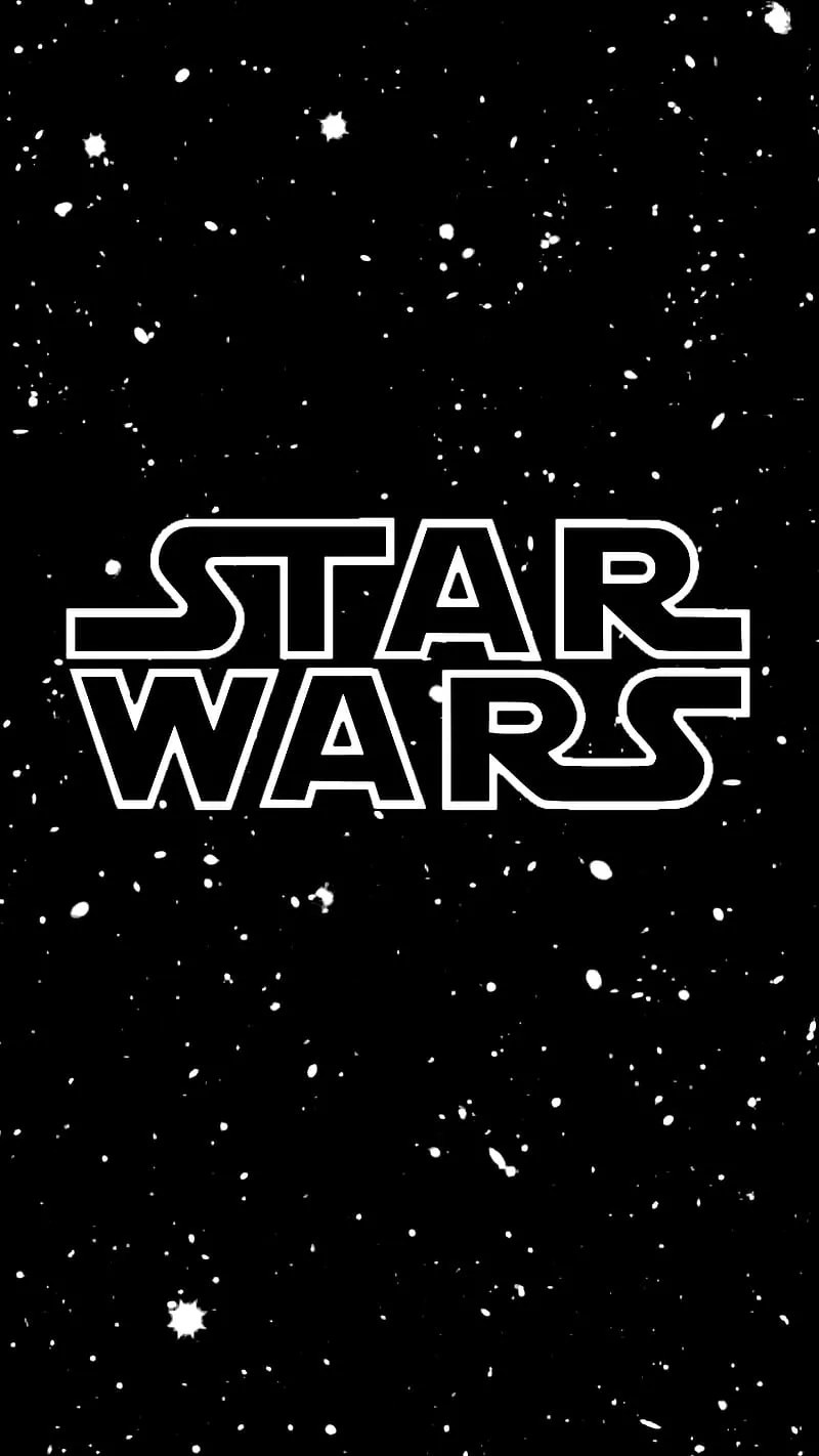 Star Wars amoled, black, logo, star