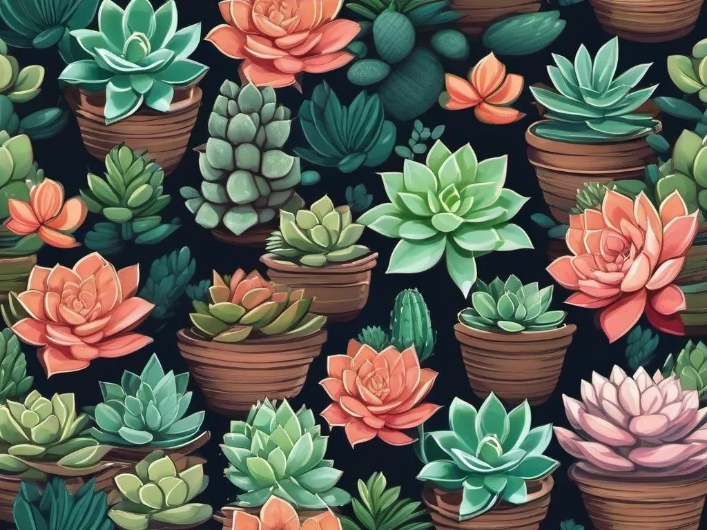Cute Succulent Wallpaper , Desktop