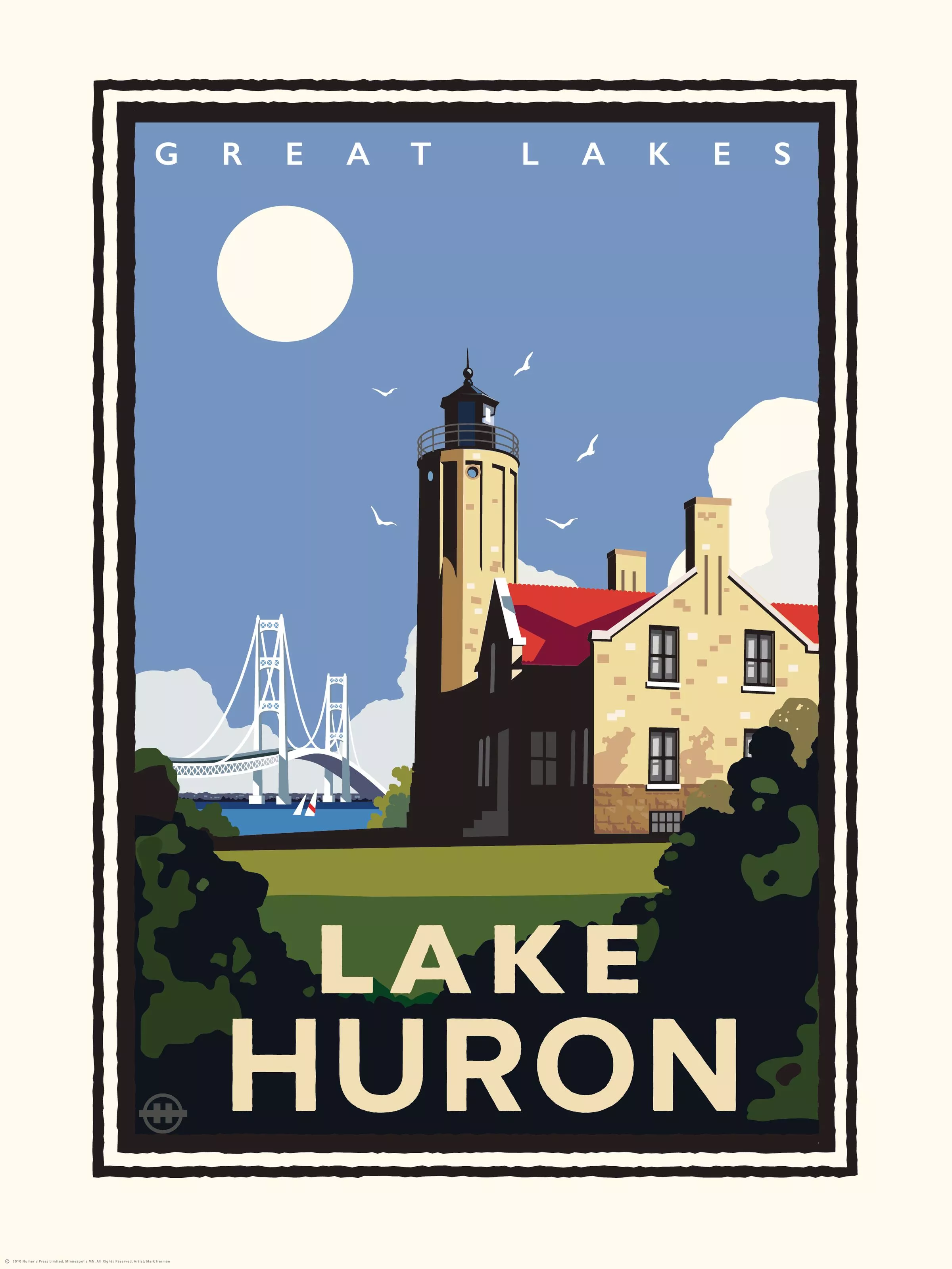 Lake Huron Wall Mural