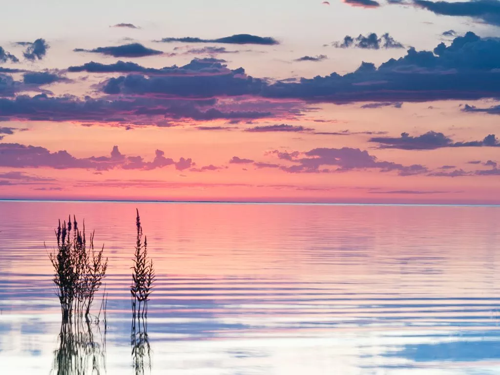 Lake Huron Sunrise Mackinac County, MI