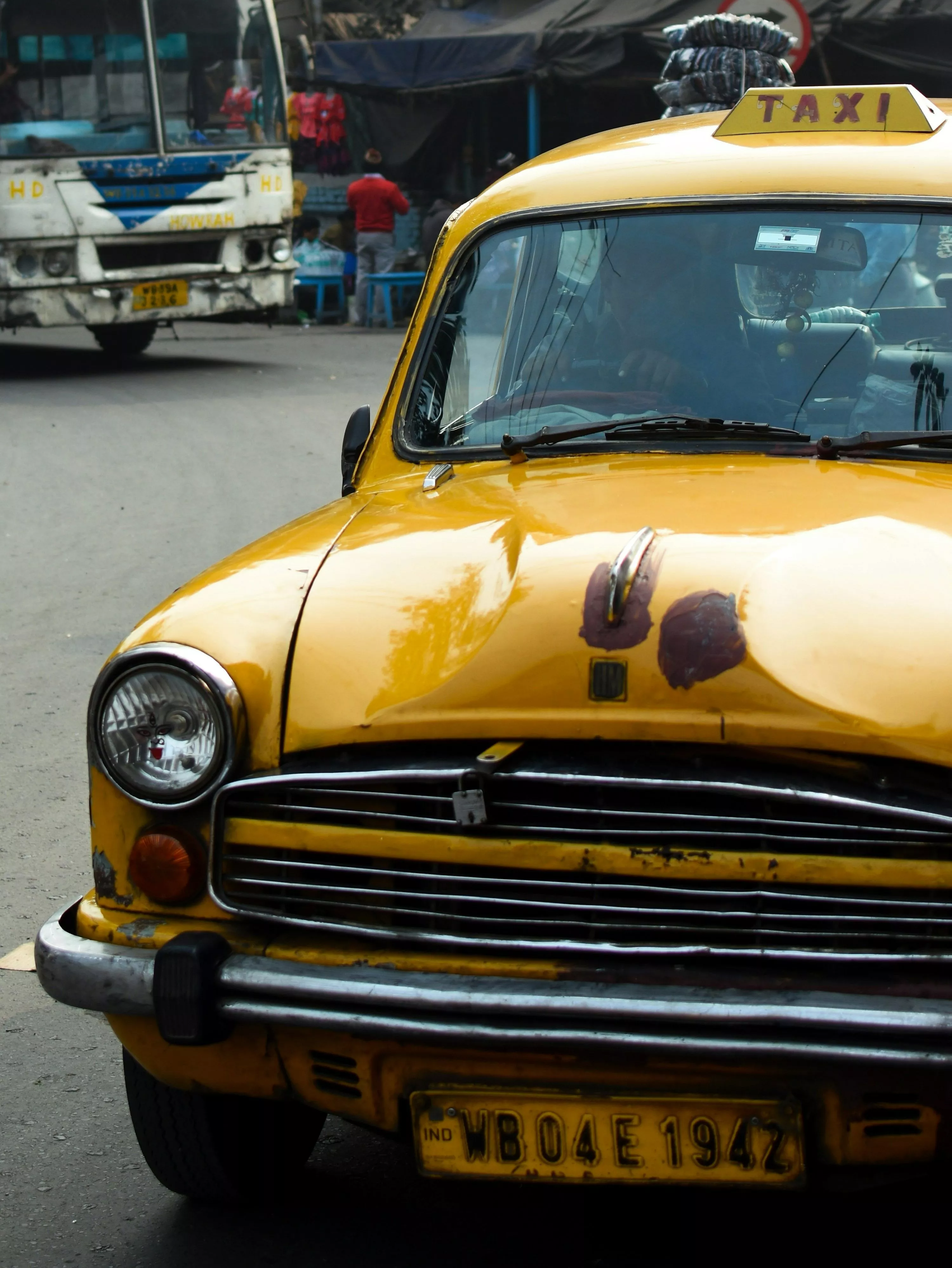 Yellow Taxi Picture. Download Free
