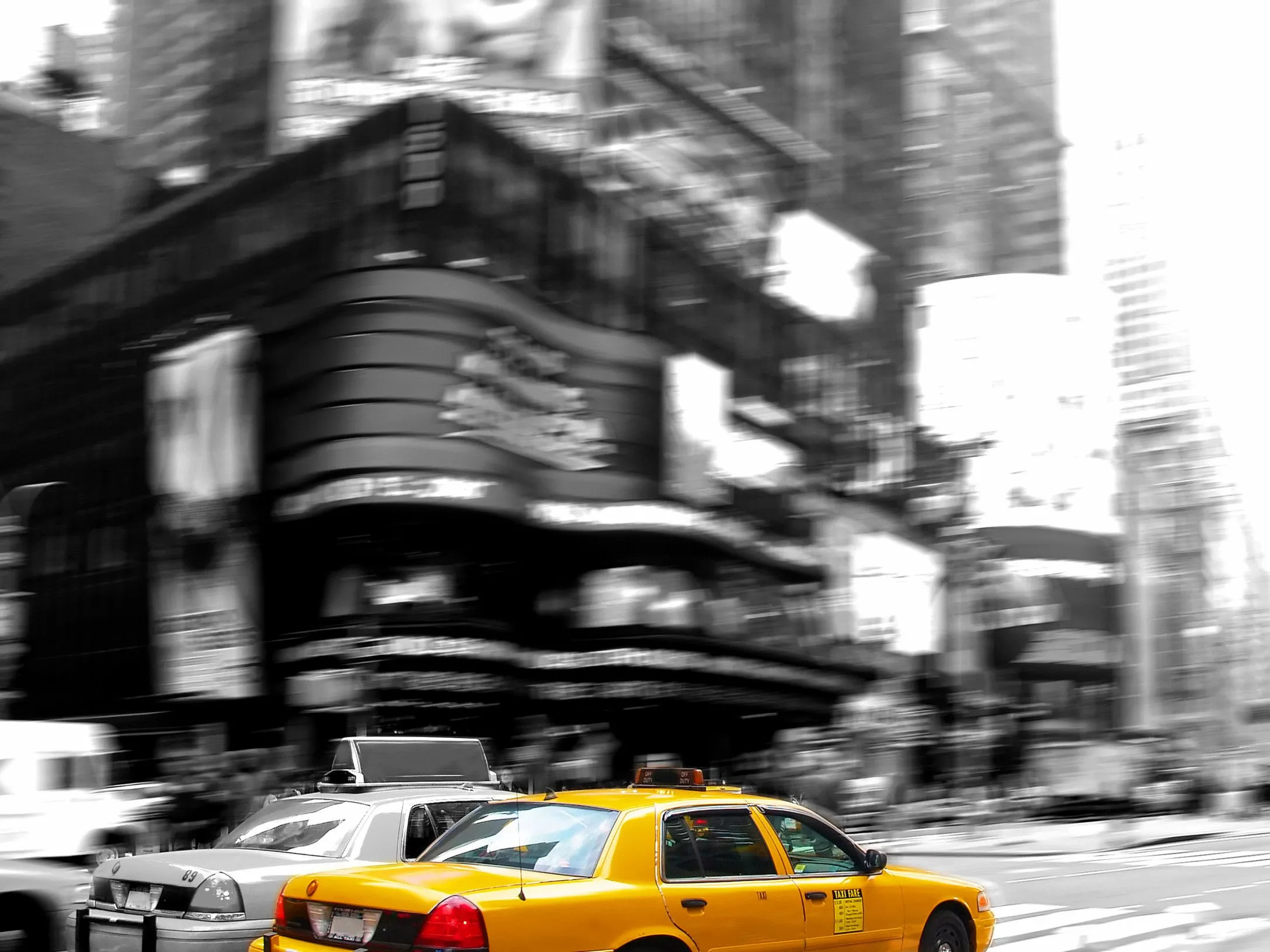 Yellow Cab Wallpaper