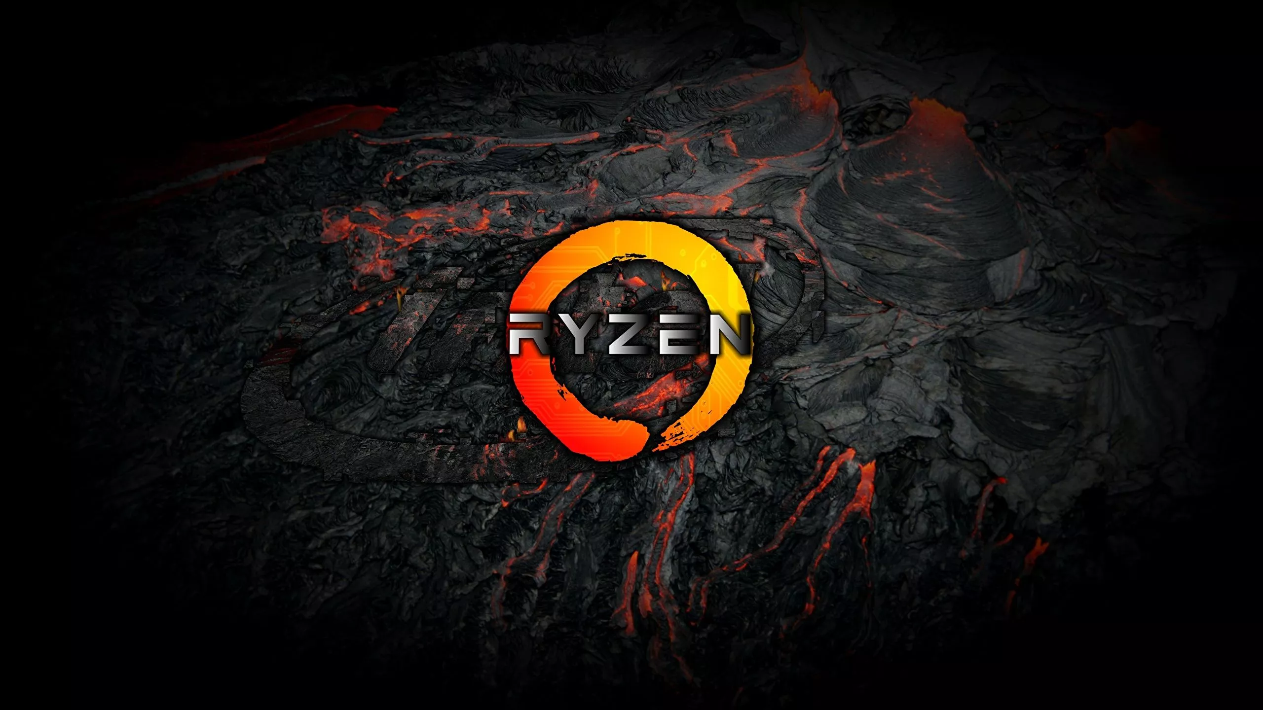 Picture AMD Logo Emblem Ryzen Computers