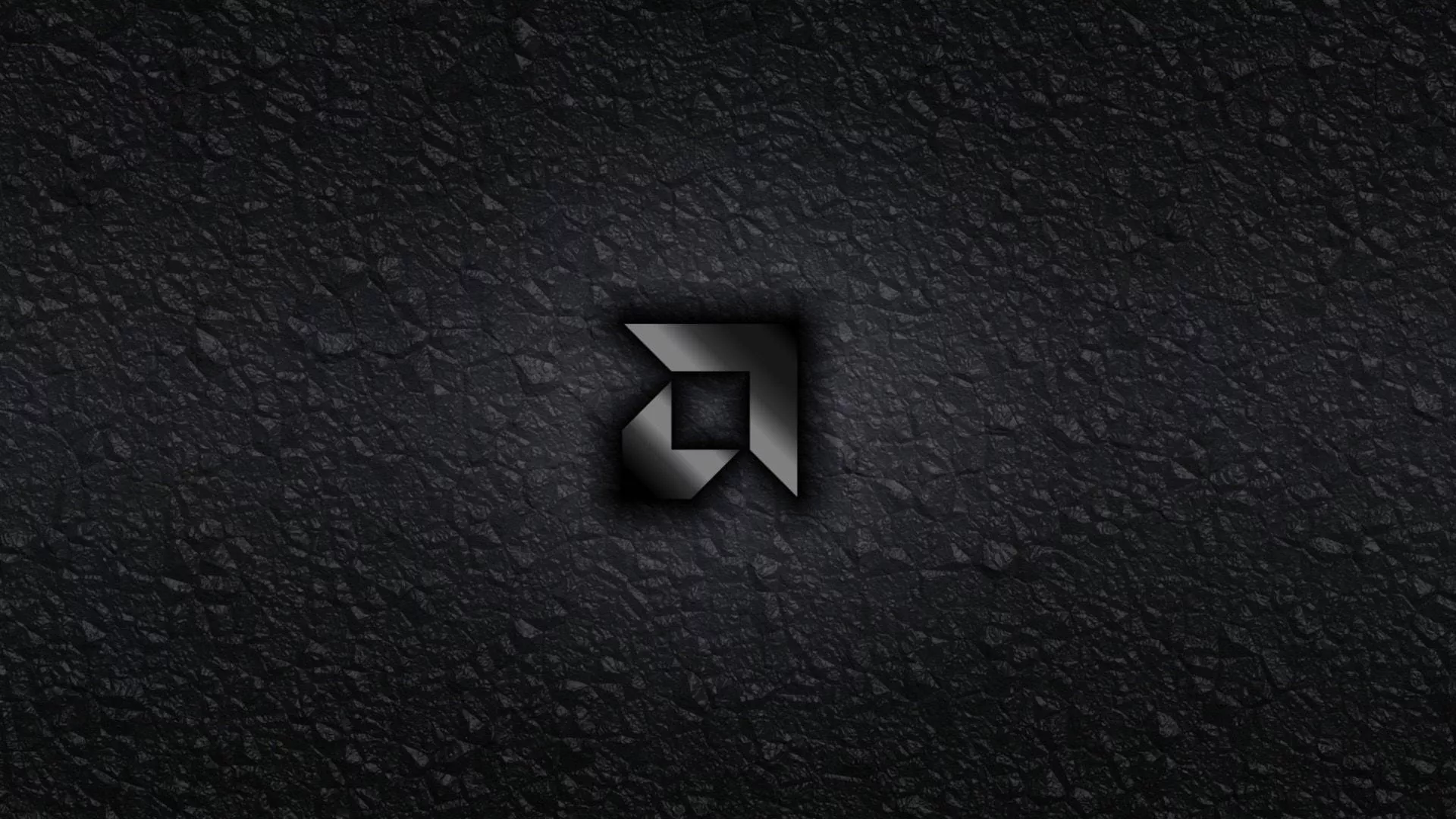 Amd Logo Greyscale Illustration