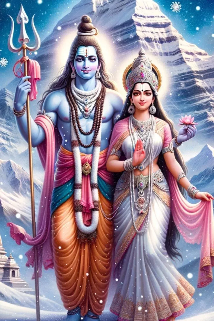 Shiva parvathi wallpaper