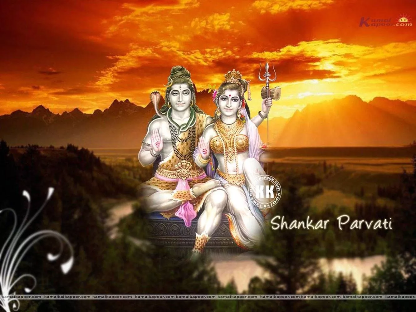 Shiva Parvati Wallpaper