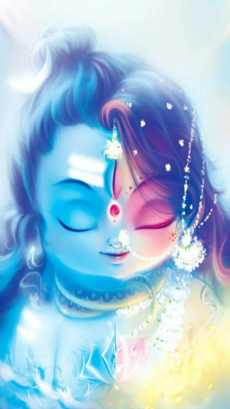 Shiv and Parvati, HD phone wallpaper