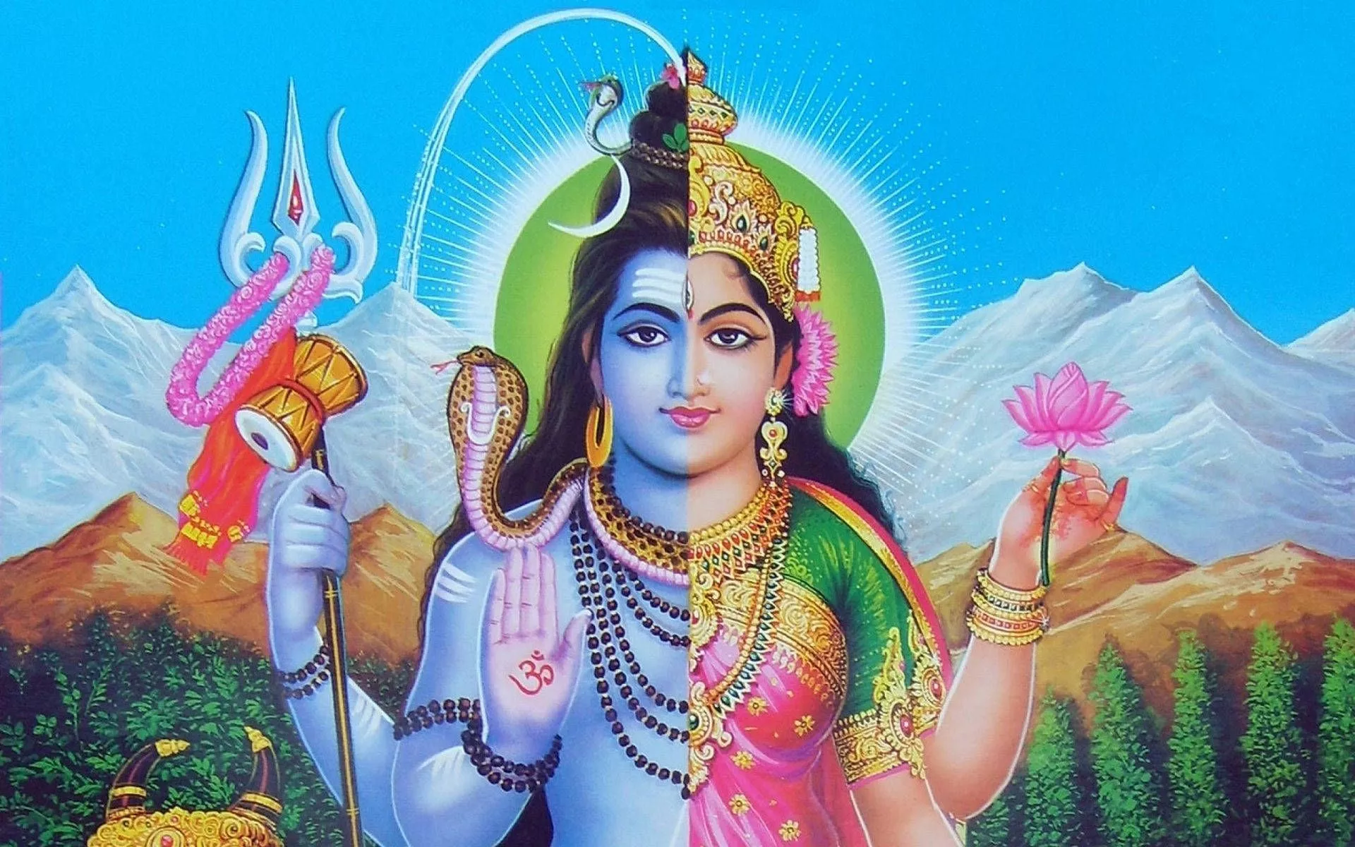 Shiva Parvati Wallpaper