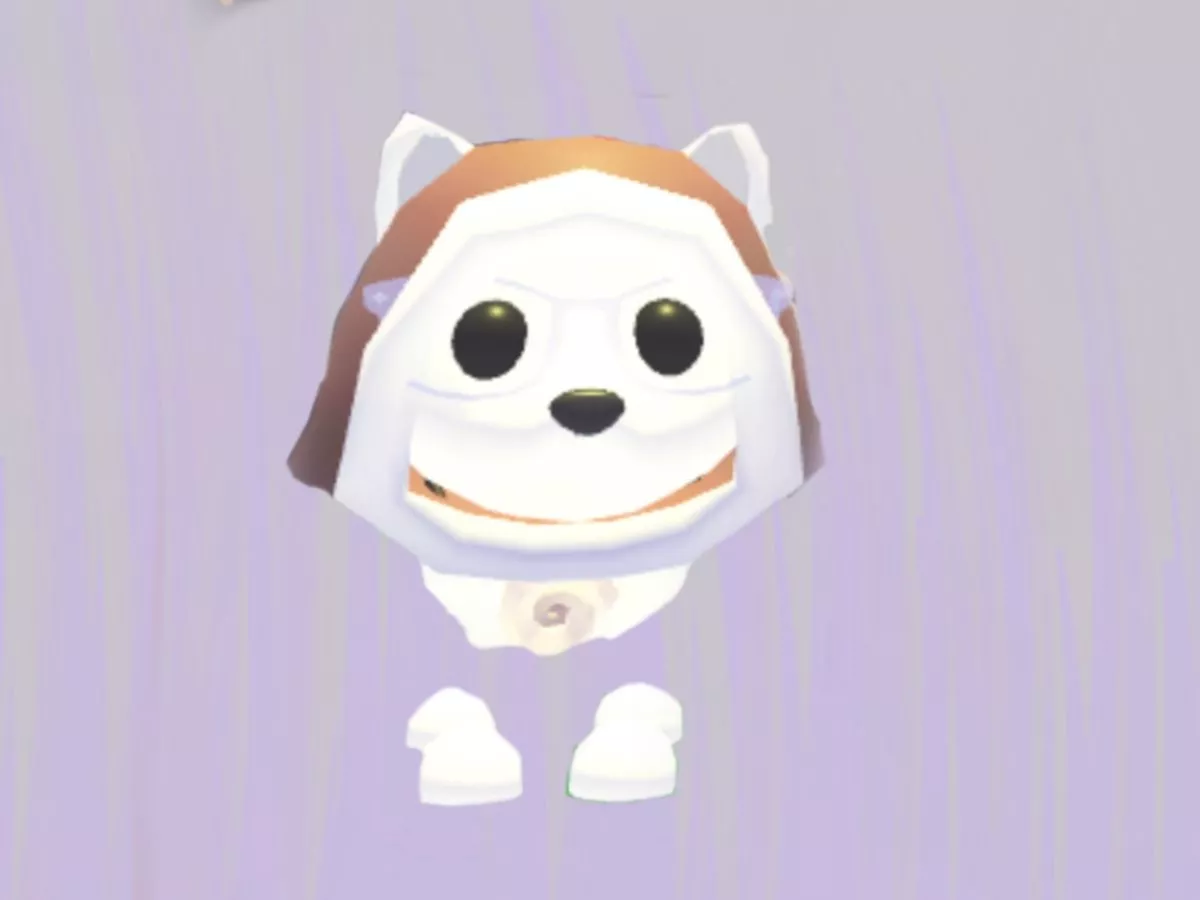 arctic fox from the game adopt me