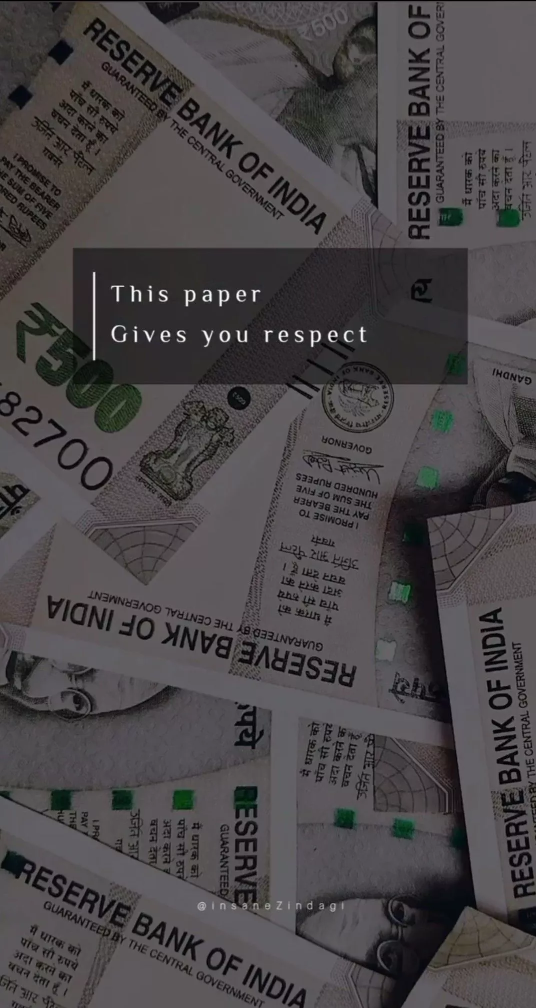 This paper gives you respect