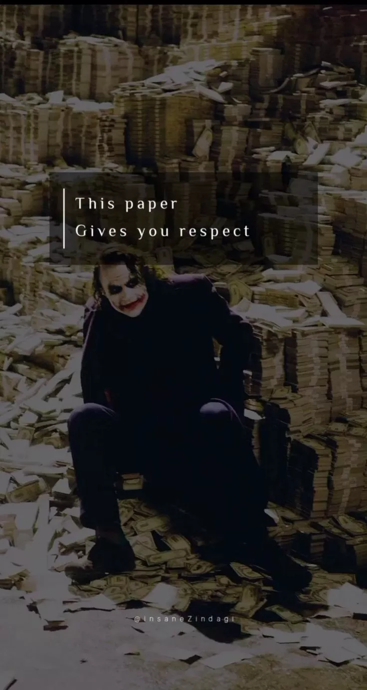 This paper gives you respect