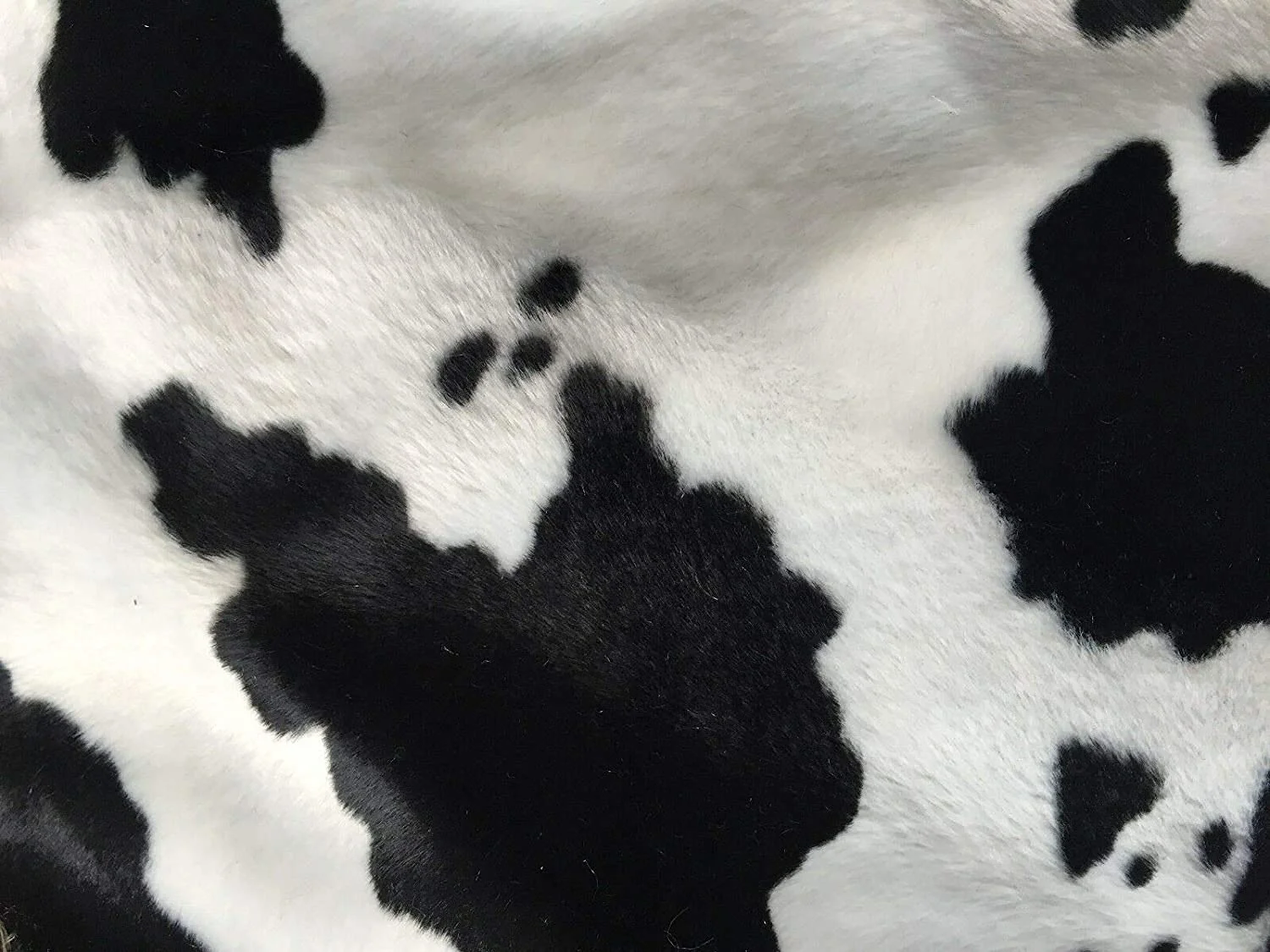 Cow Velboa Faux Fur Fabric