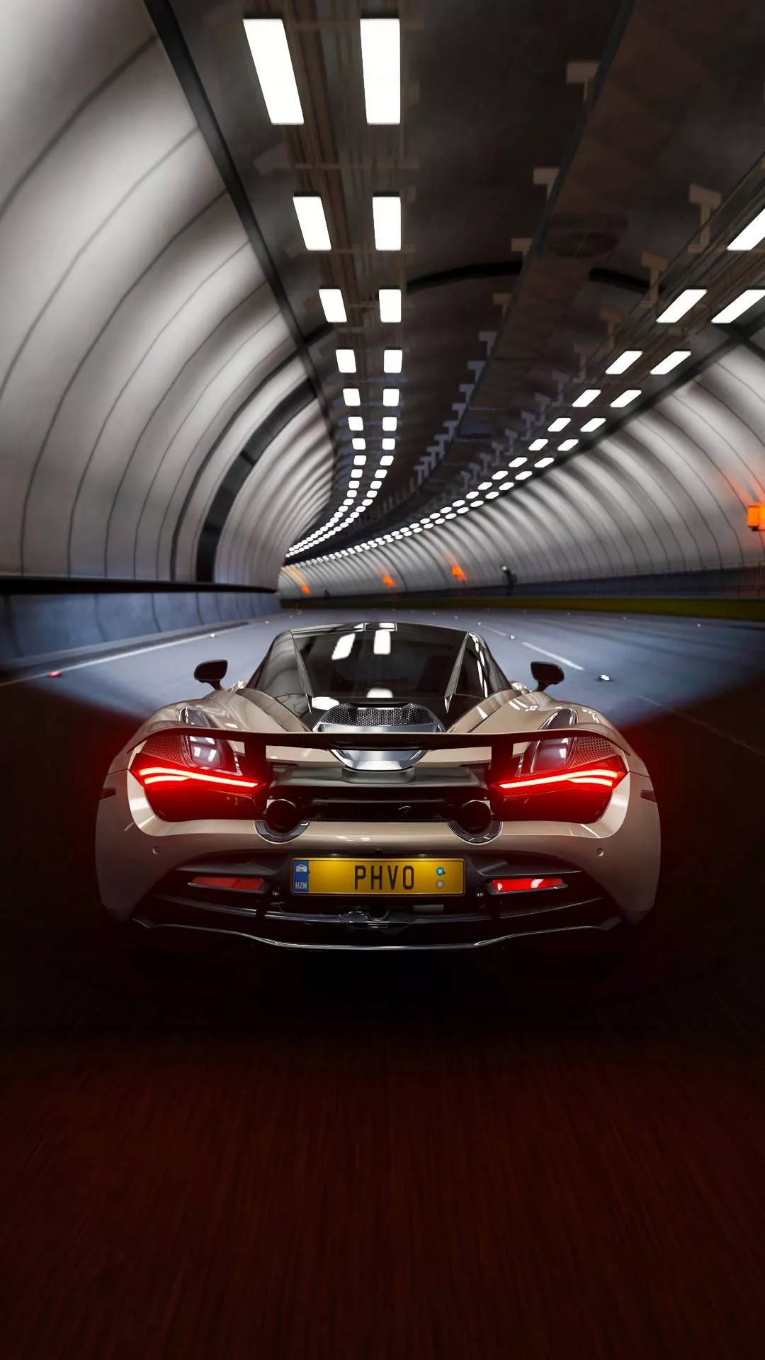 McLaren 720S Sports Car Rear Wallpaper