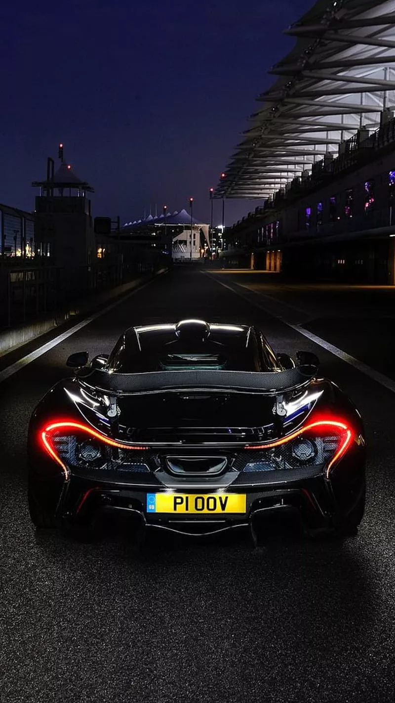 HD mclaren night wallpaper