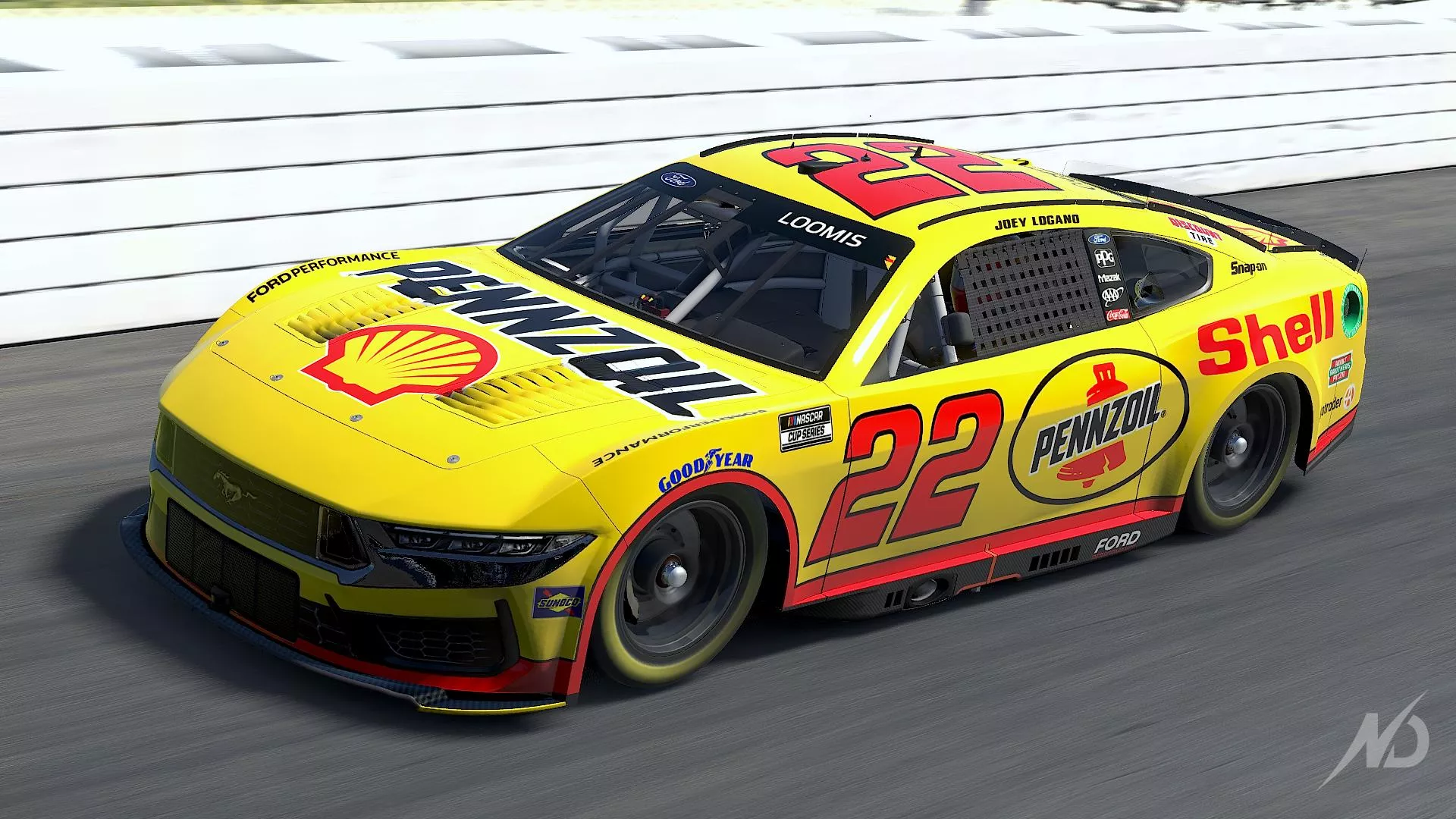 Joey Logano Shell Pennzoil 2024