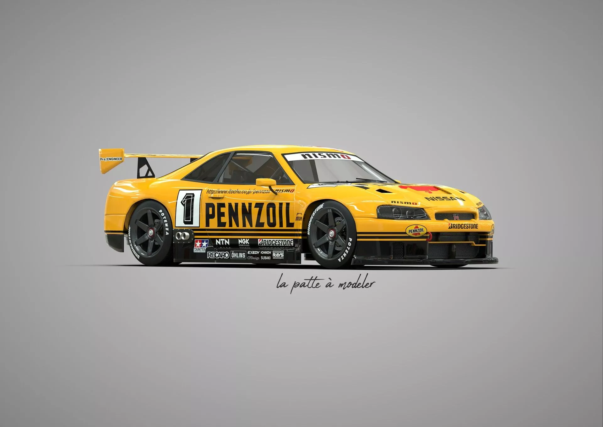 Nissan Skyline GTR Pennzoil