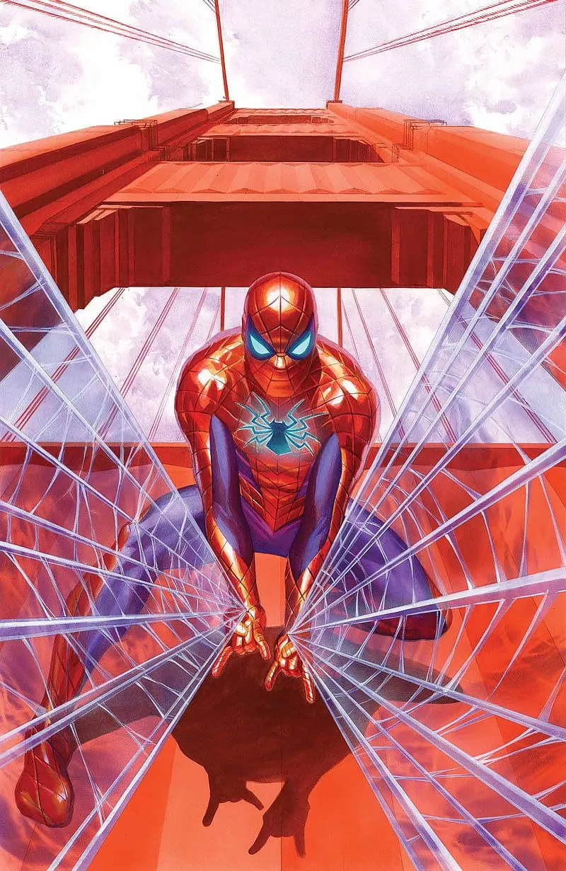 HD spider man alex ross wallpaper