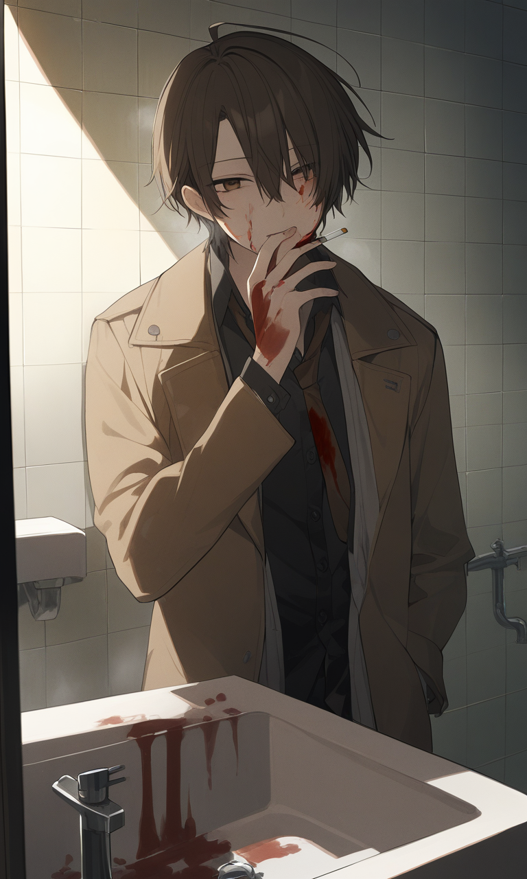 AI Art: 「Slow Damage」の悲鳴