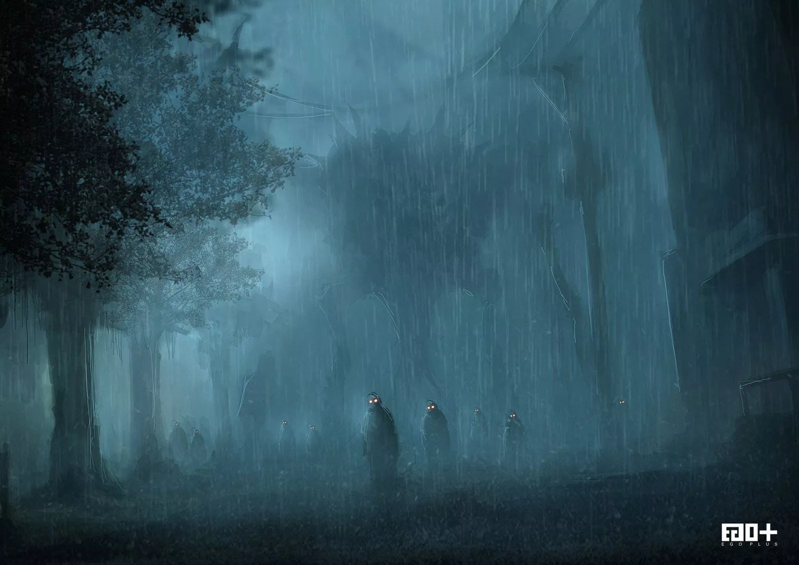 Dark and Creepy HD Wallpaper: A