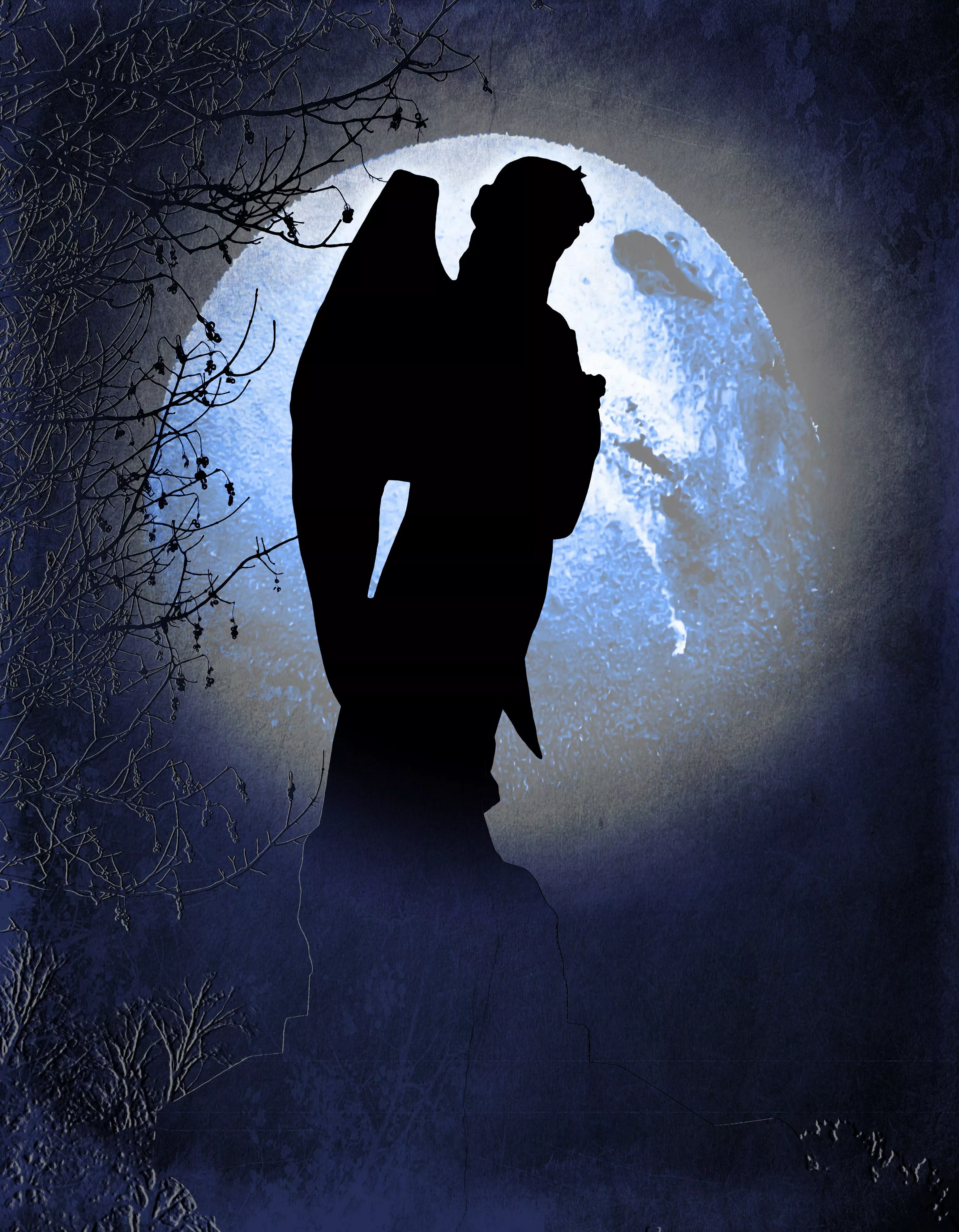 Free Image, art, darkness, silhouette