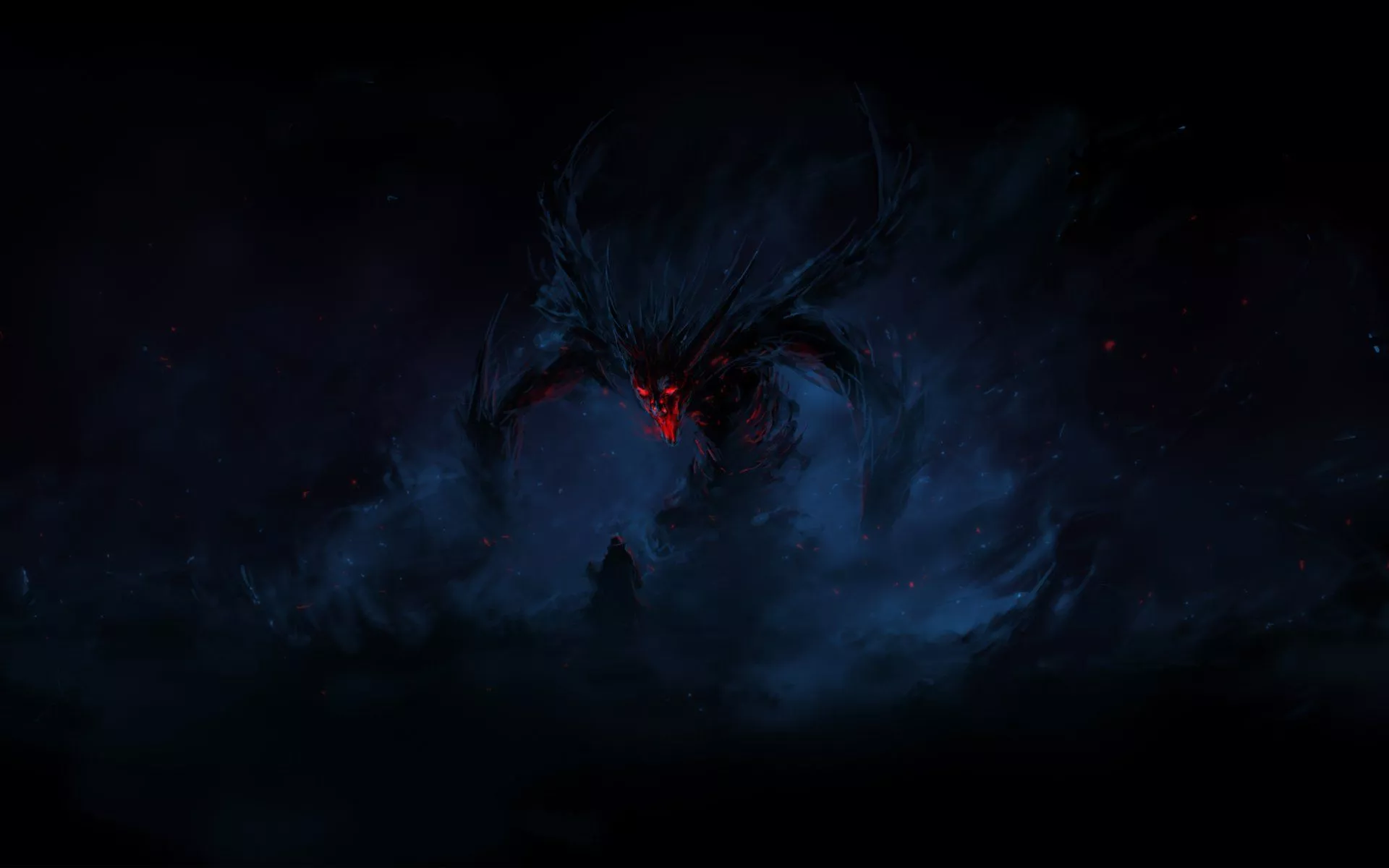 Dark Demon Monster HD Wallpaper