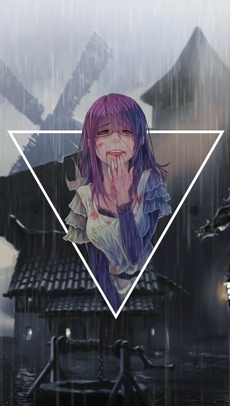HD tokyo ghoul girl anime wallpaper
