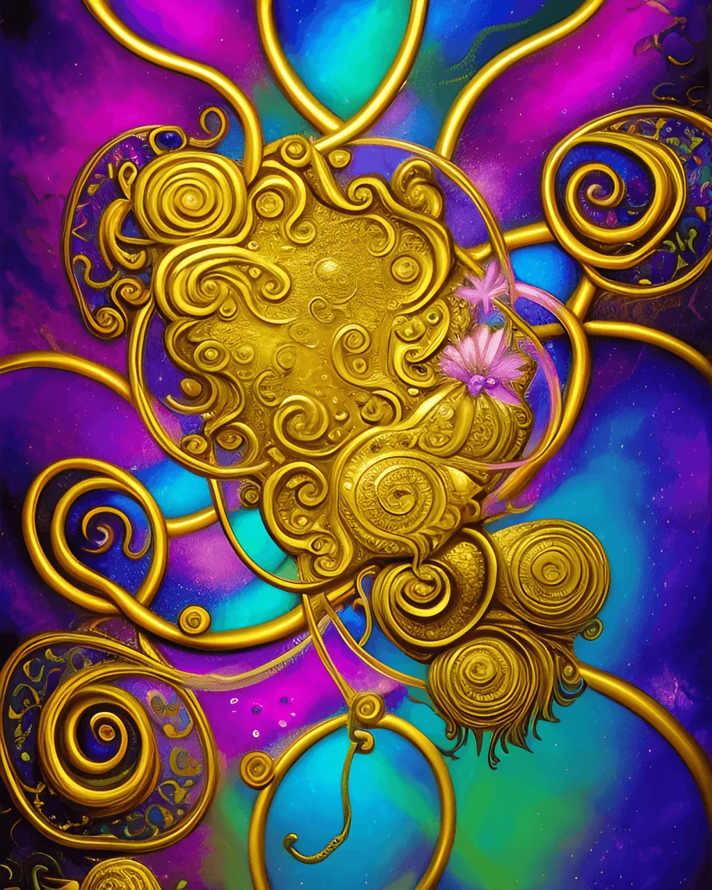 Magical Dream Visionary Art Background