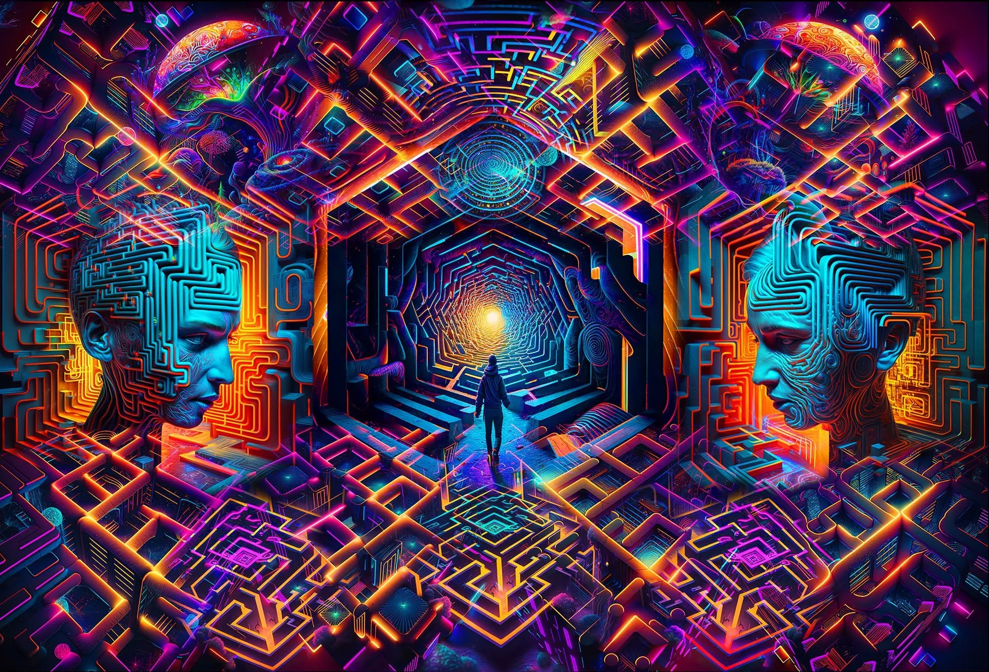 Blacklight Backdrop