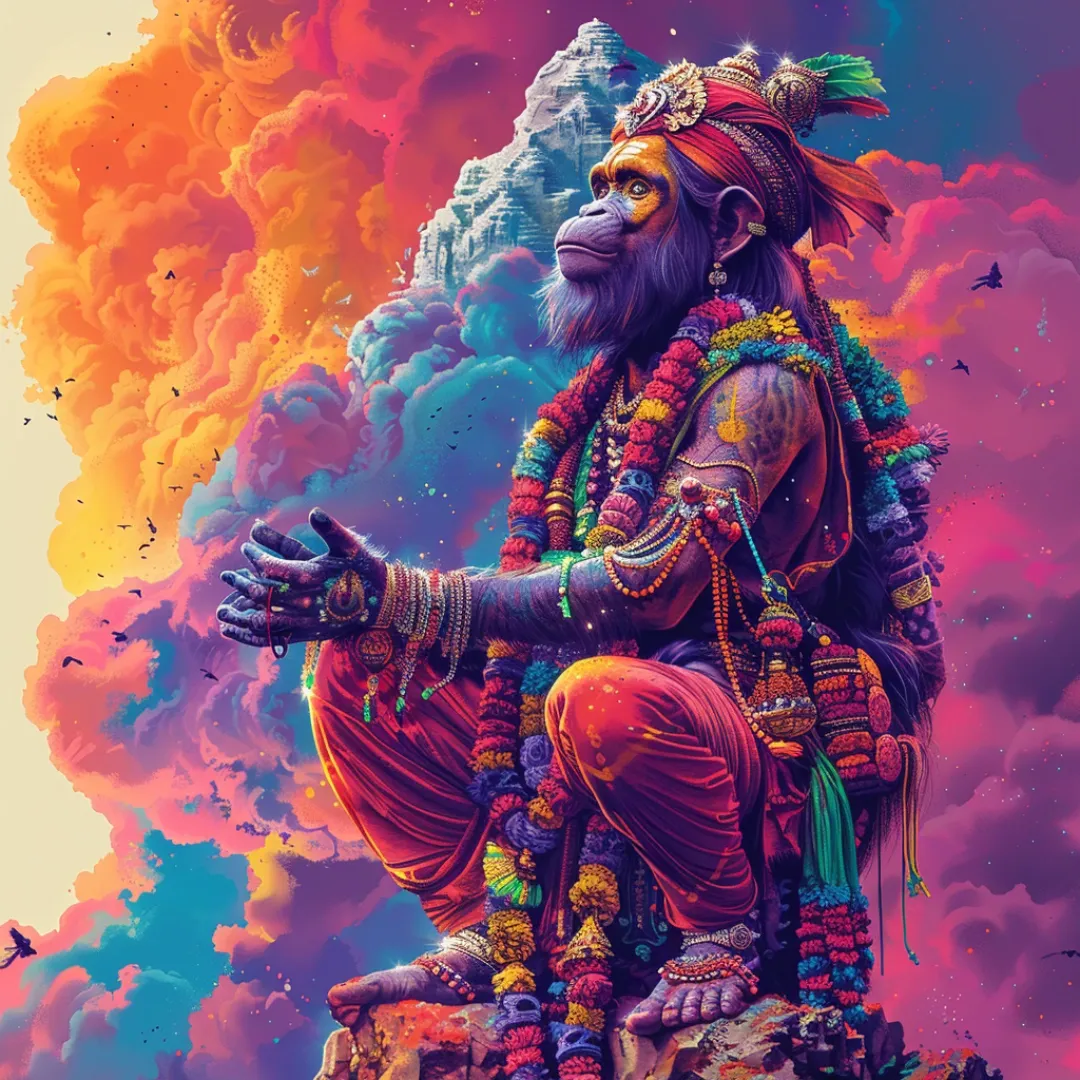 Hanuman Ji flow and Visionary