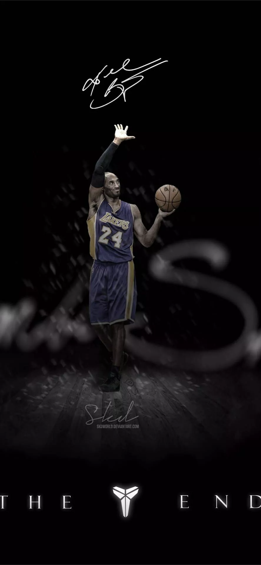 Kobe Bryant Cool Basketball iPhone