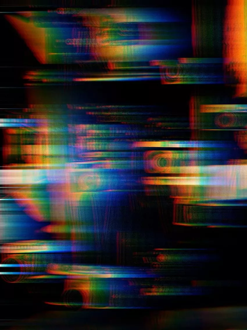 TV Glitch HD phone wallpaper
