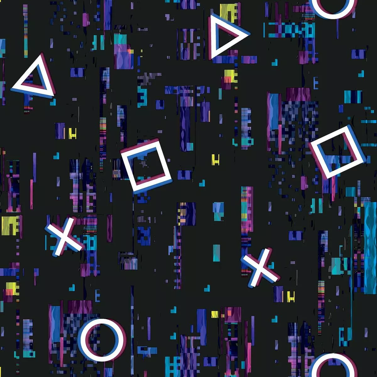 Debona Video Game Glitch Wallpaper