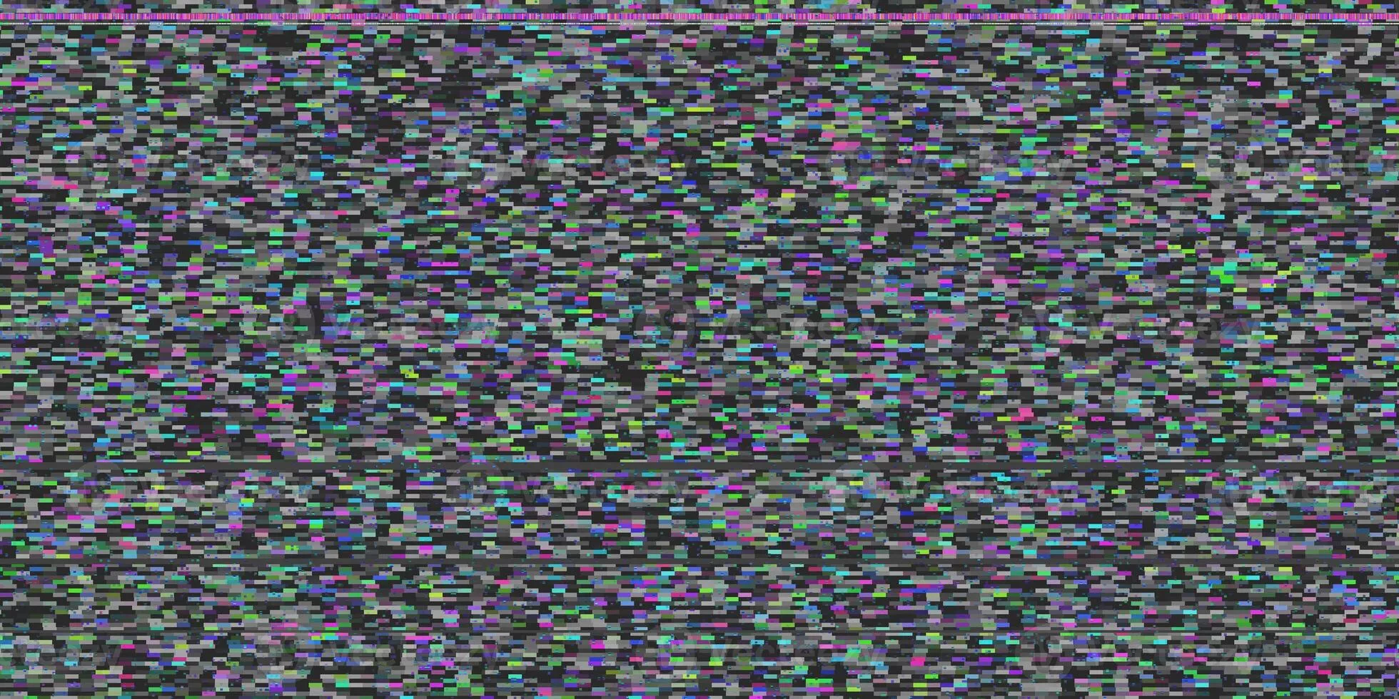 Old Tv Glitch Image