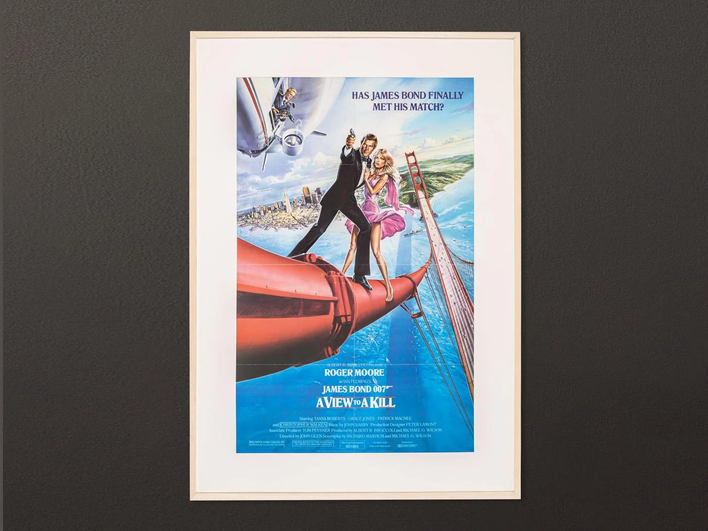 A View to a Kill Starring Roger Moore